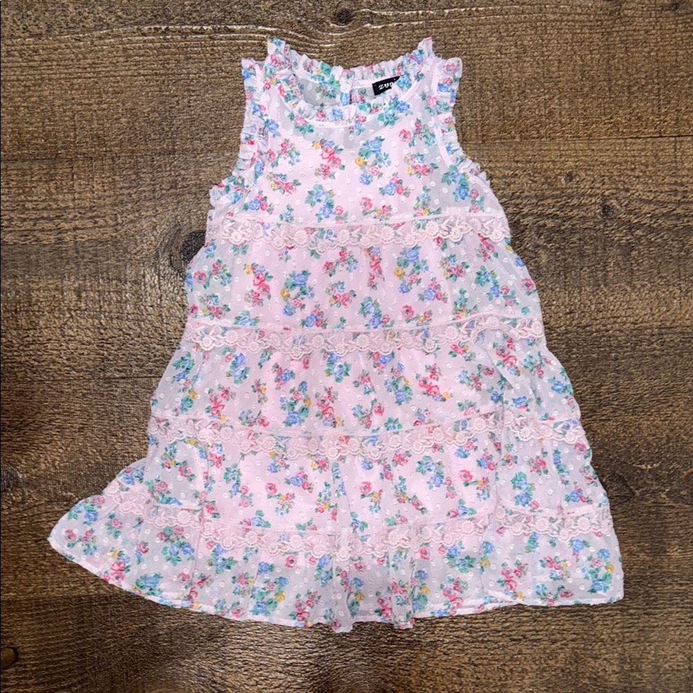 Floral Sleeveless Dress
